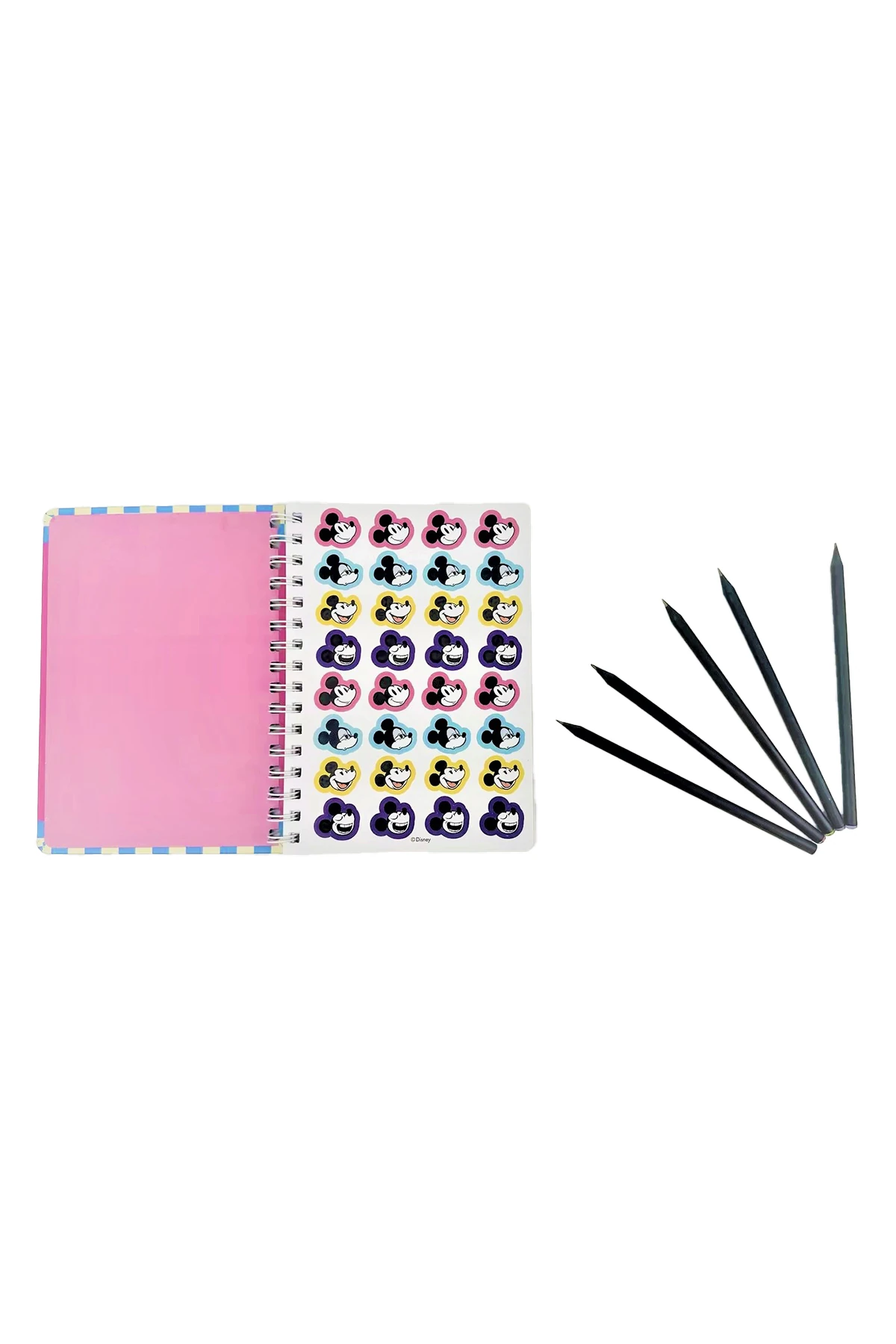 Disney Lisanslı Mickey Yemek Koleksiyonu A5 Günlük Planlayıcı (72 Sayfa, Çıkartmalarla)