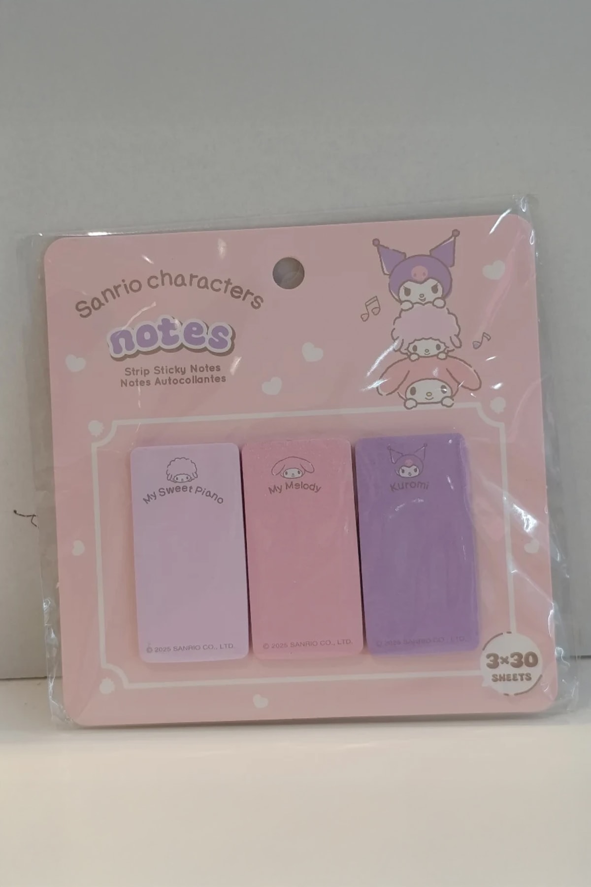 Sanrio Lisanslı Sanrio Karakterleri Not Kağıdı