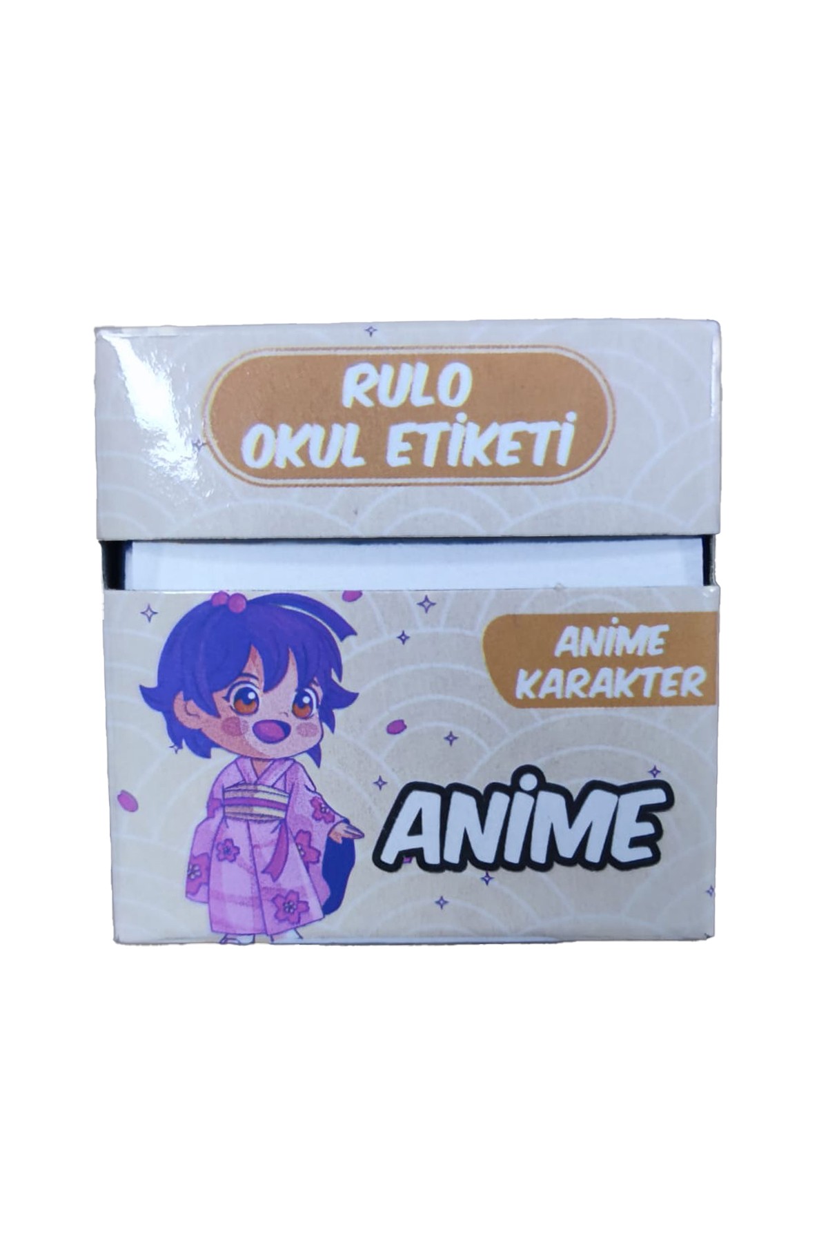 Lilamor Rulo Okul Etiketi 5X5