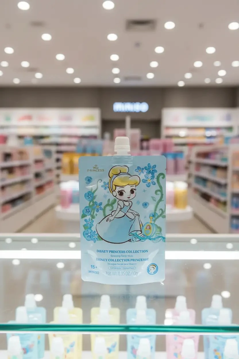 Disney Prenses Lisanslı Uyku Yüz Maskesi Kül Kedisi – Nemlendirici ve Besleyici Gece Bakımı