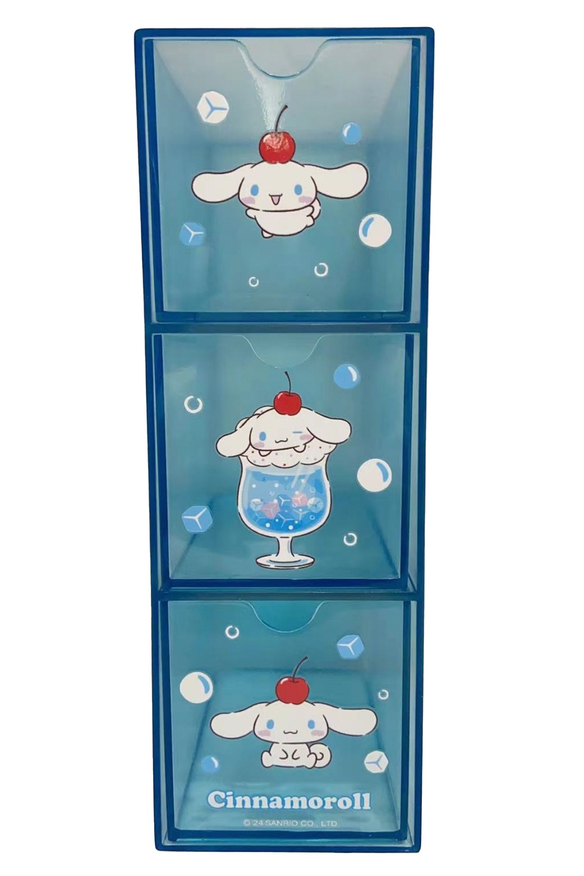 Sanrio Lisanslı 3 Katlı Çekmece Düzenleyici - Cinnamoroll