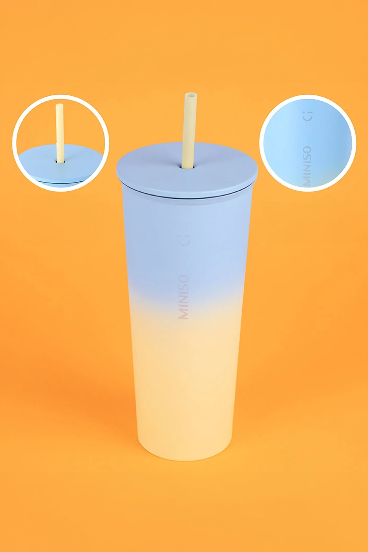 Gradyan Serisi Pipetli Çelik Suluk Termos (800Ml) (Outlet)