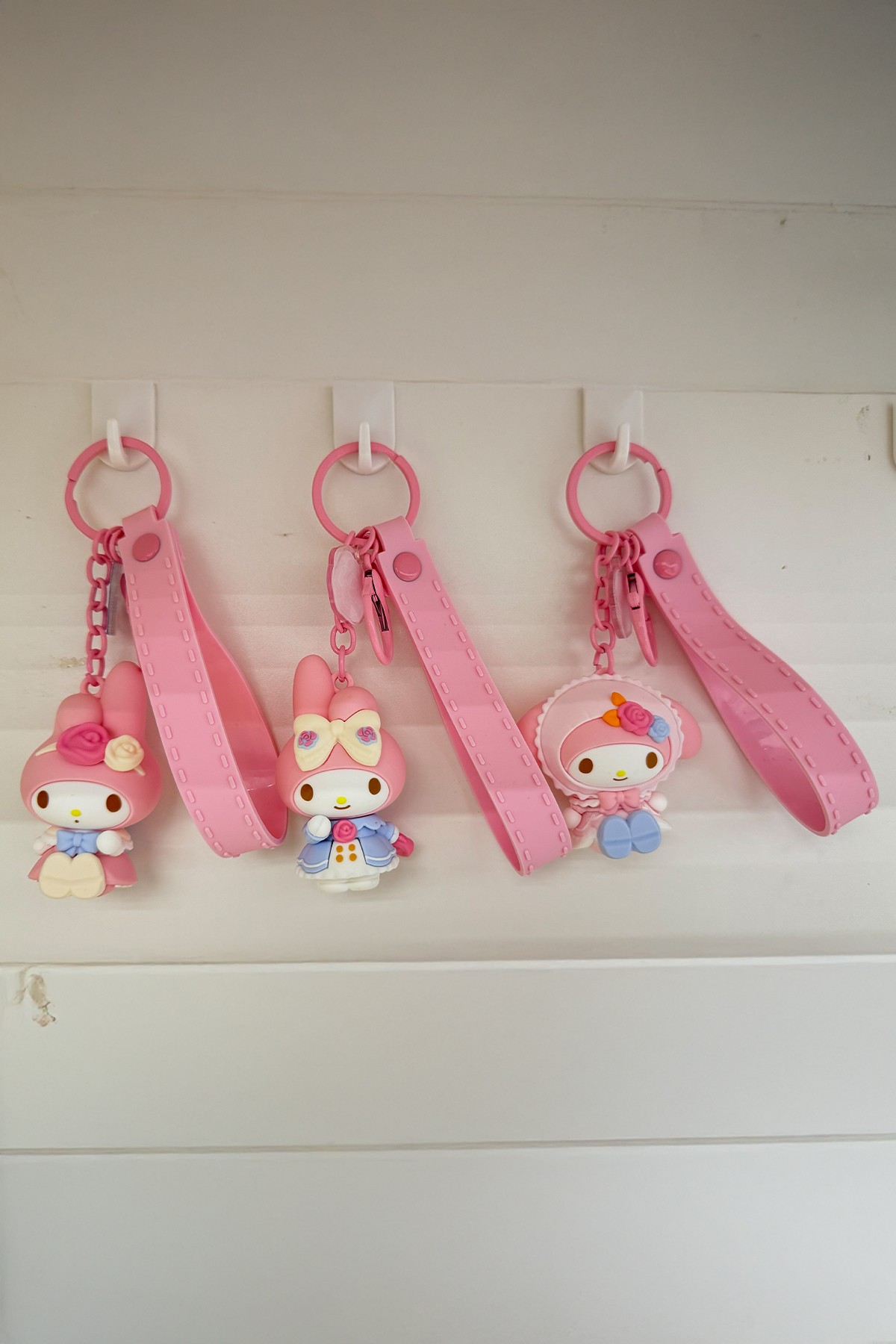 Sanrio Lisanslı Rose Earl Anahtarlık- My Melody