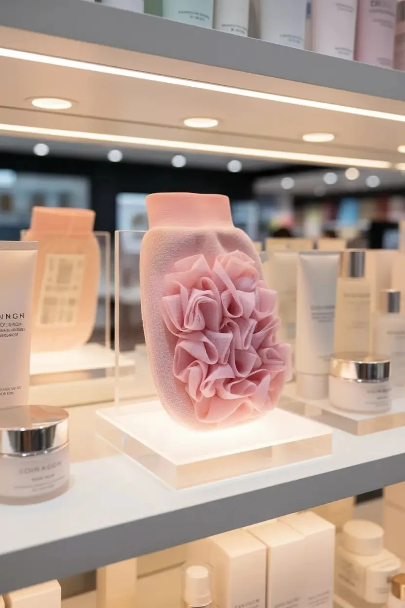 Miniso Lisanslı Çift Taraflı Peeling Eldiveni – Ölü Deri Arındırıcı Vücut Kesesi – %100 Polyester