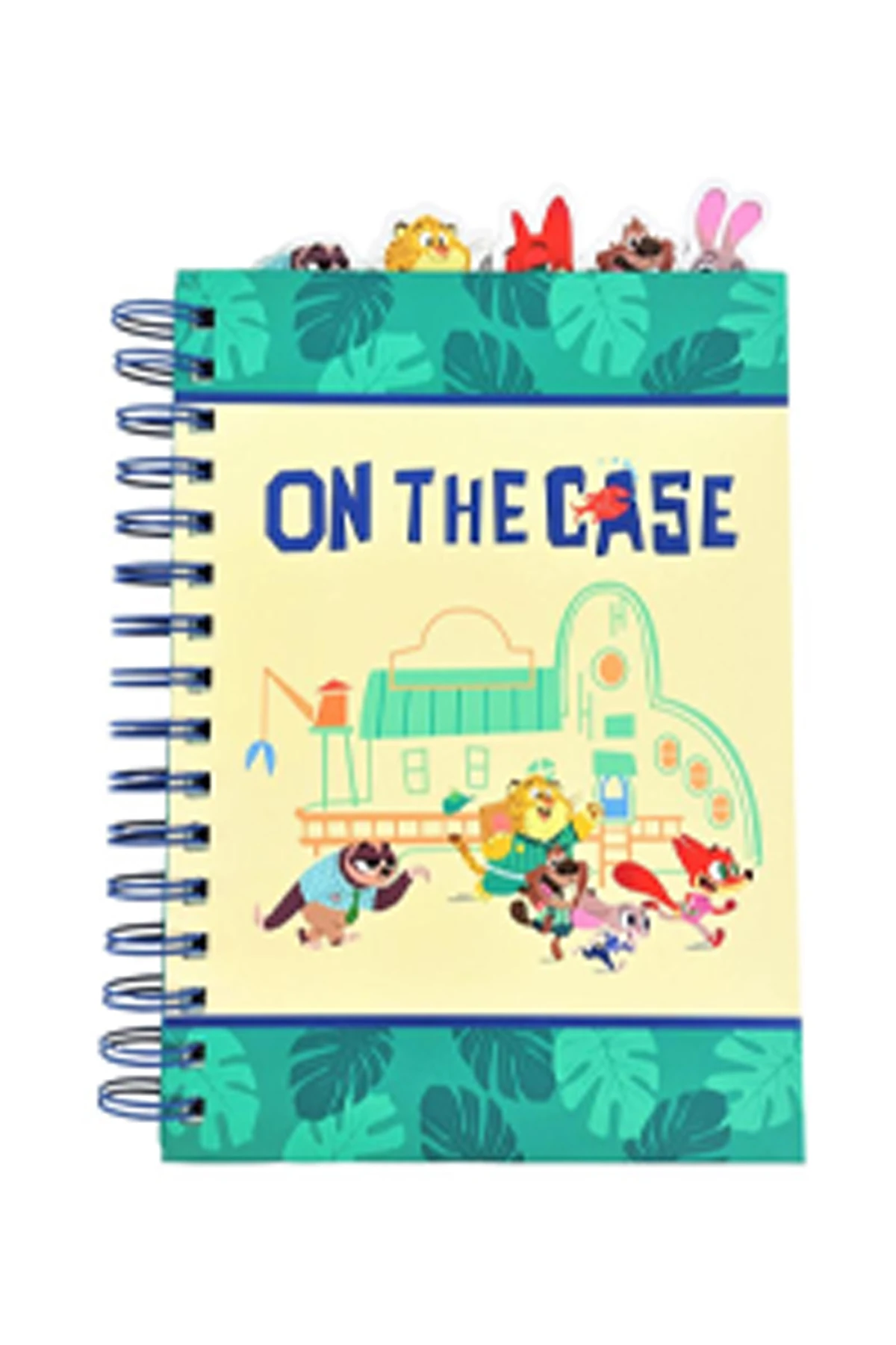 Disney Zootropolis Lisanslı A5 Bölmeli Sert Kapak Spiralli Defter