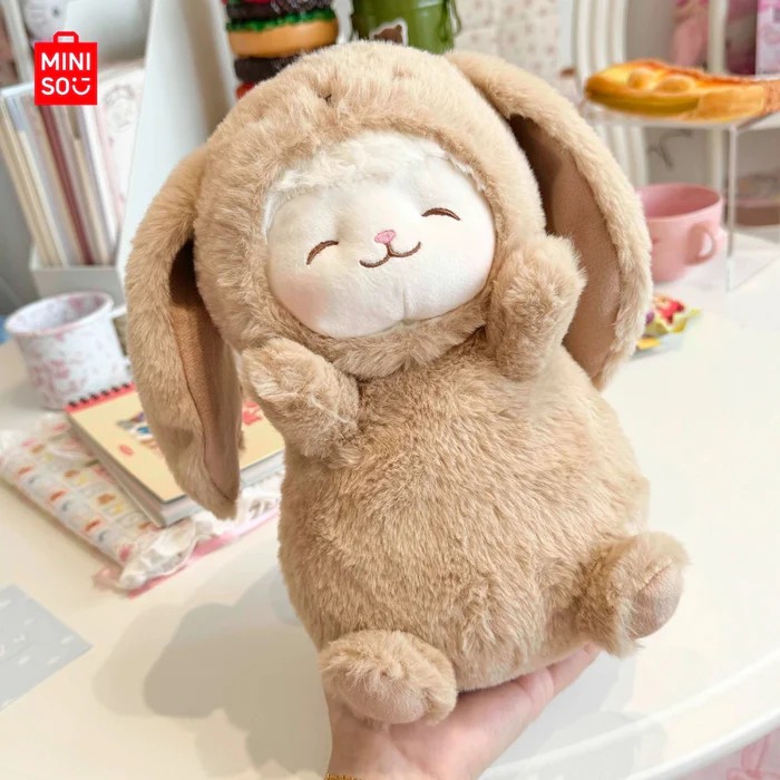 Kostümlü Kuzu Peluş Oyuncak (25cm) - Tavşan