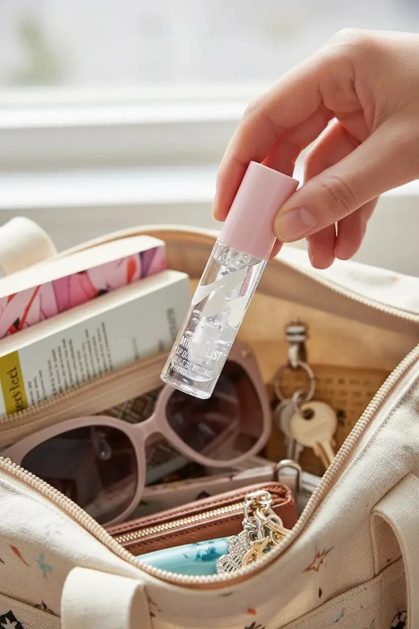 Miniso Lisanslı Minimalist Serisi Dudak Yağı 01 Vitamin E – Besleyici ve Nemlendirici Şeffaf Dudak Bakım Yağı