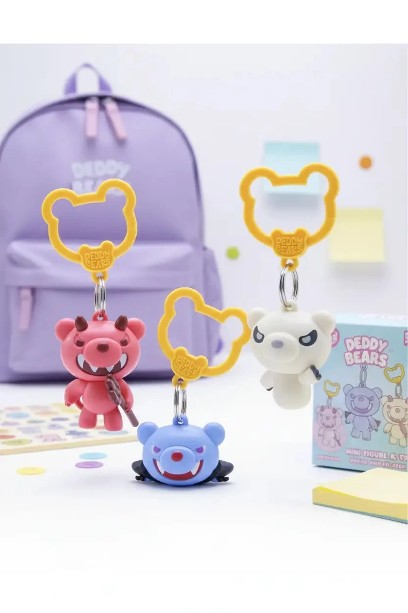 Just Toys Deddy Bears Sürpriz Anahtarlık ve Çanta Askısı – Koleksiyonluk Blind Box Mini Figür