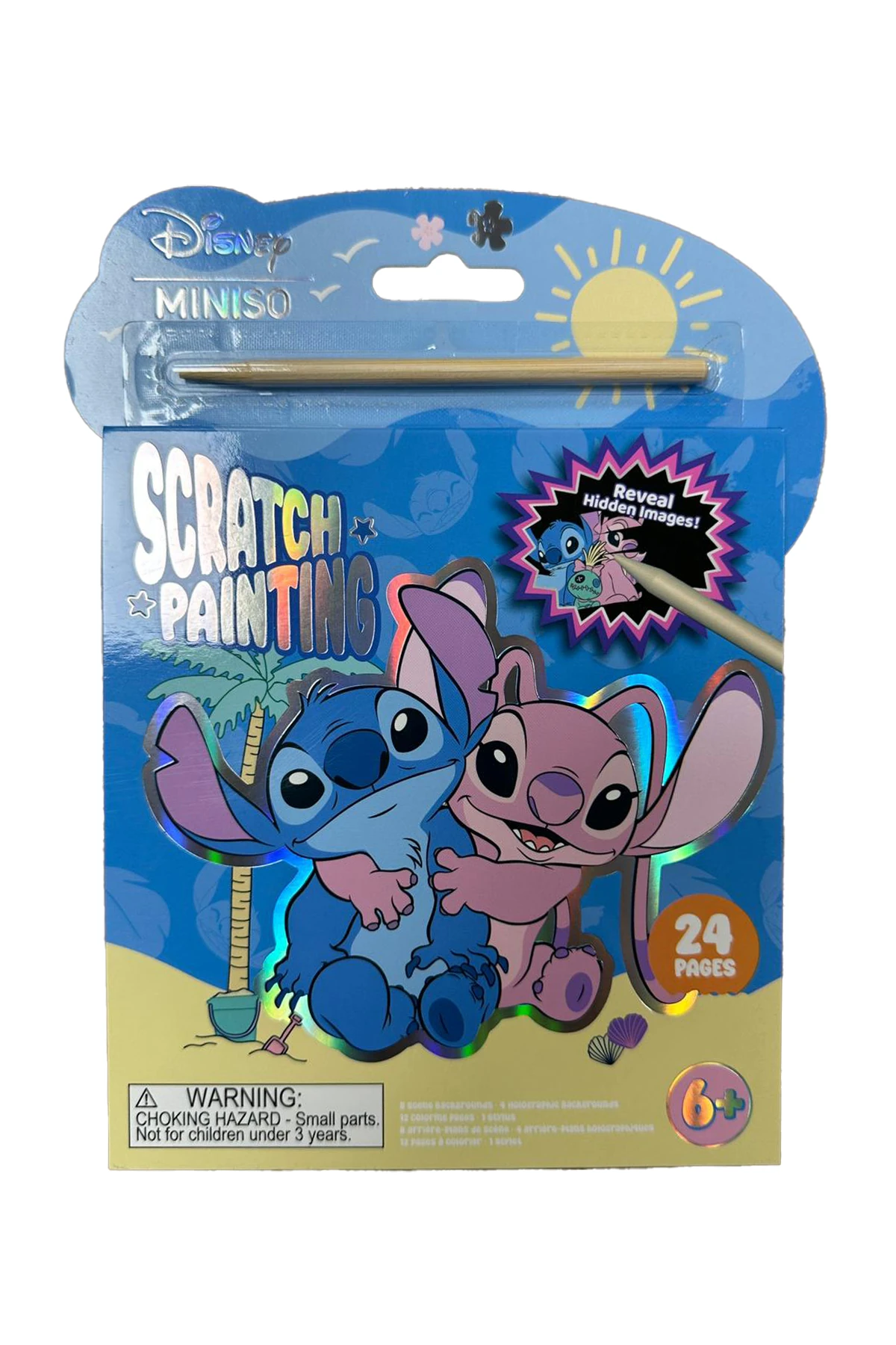 Disney Lilo & Stitch Lisanslı Stitch Koleksiyonu Çizik Boyama