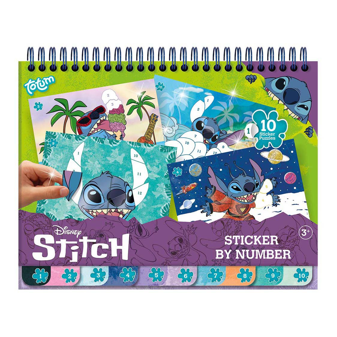 Taros Disney Stitch Sticker By Number Pad