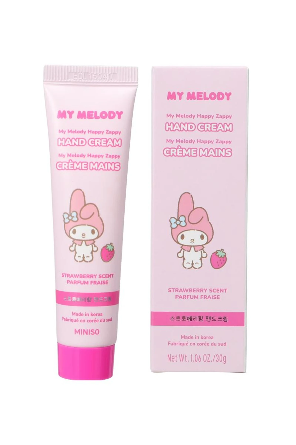 Sanrio My Melody Lisanslı Happy Zappy Besleyici El Kremi (Çi