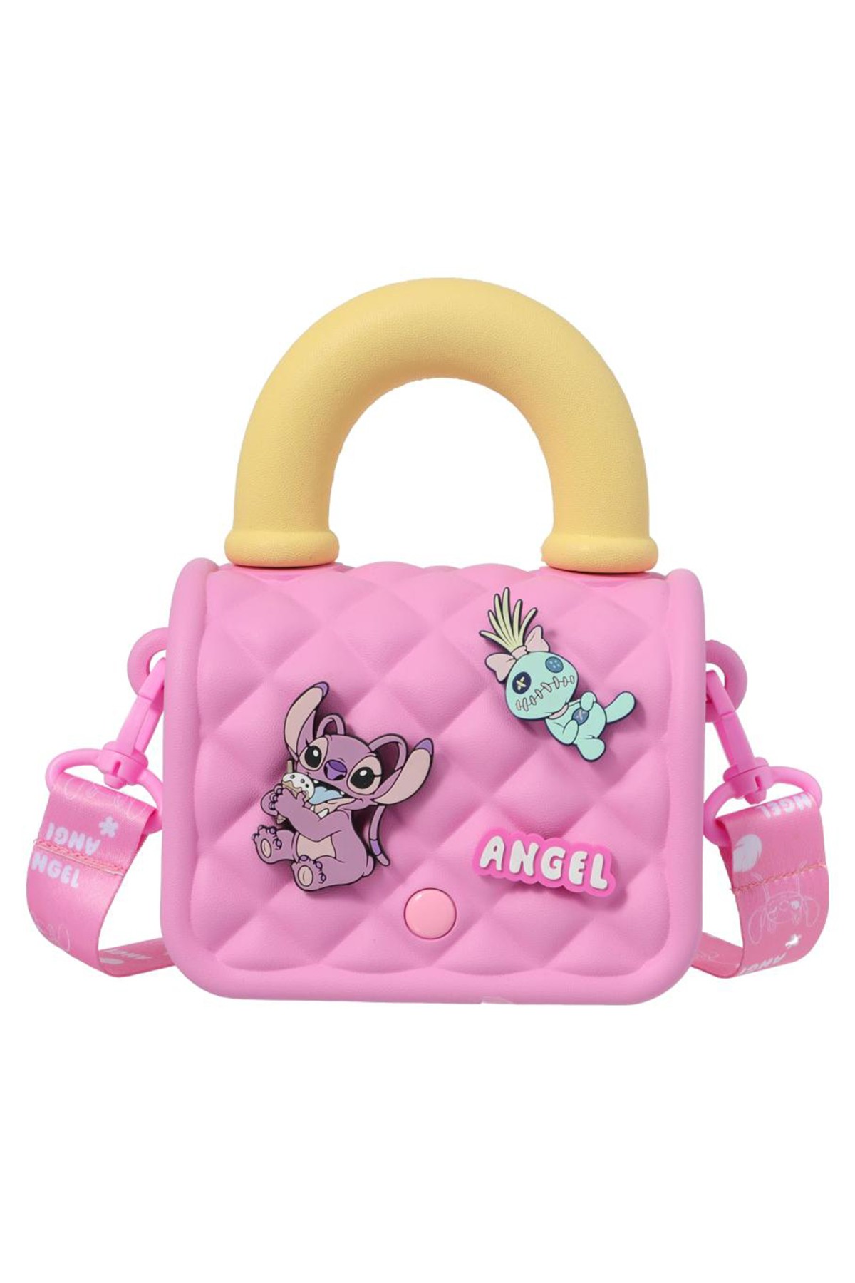 Disney Lilo&Stitch Lisanslı EVA Çapraz Çanta (Angel, Pembe)