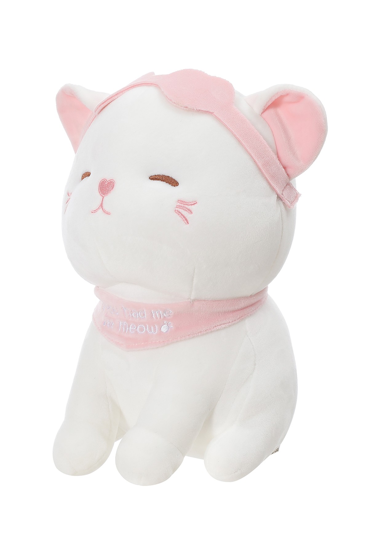 Gözlüklü Yumuşak Kedi 27cm (Outlet)