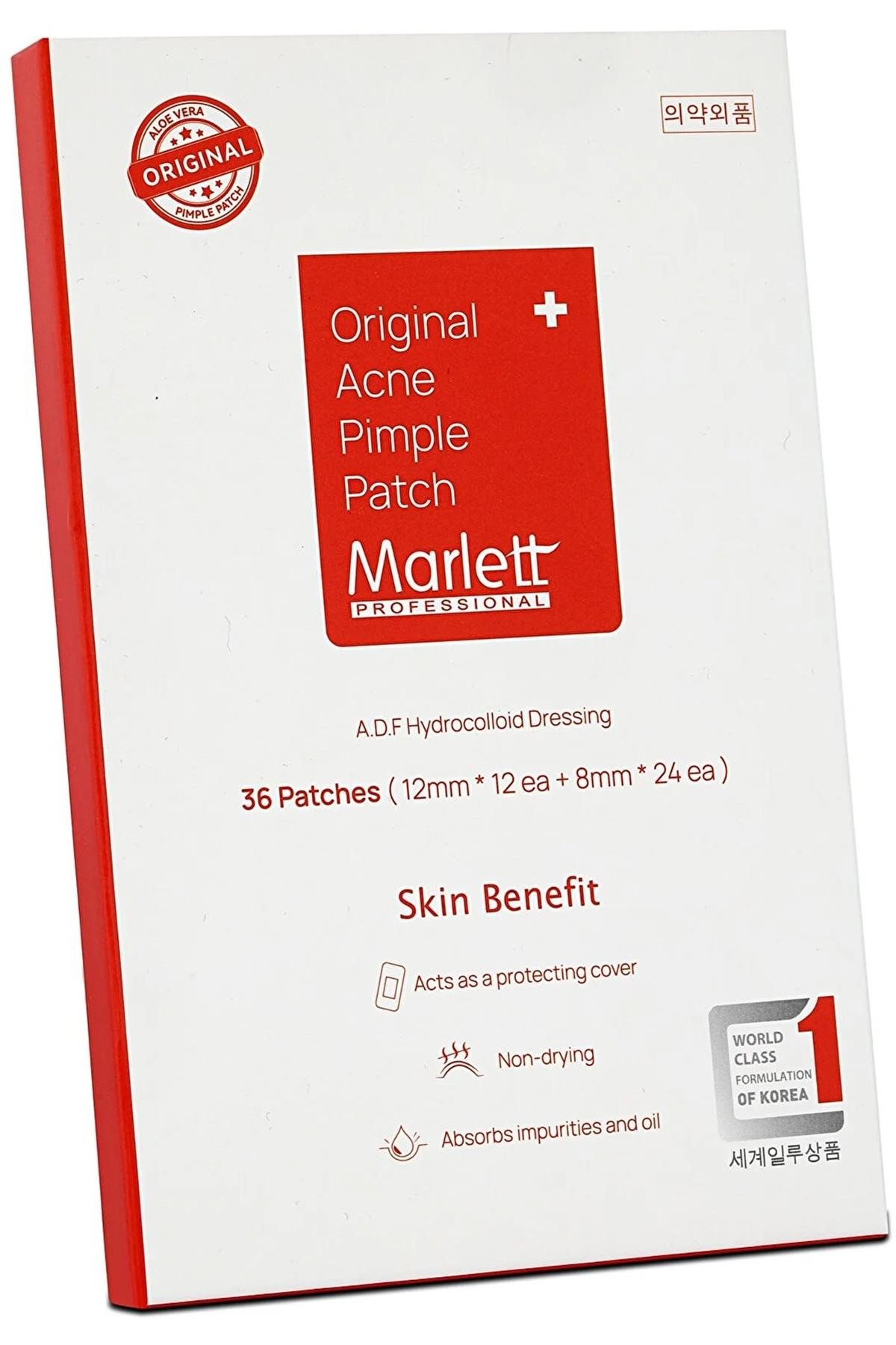 Marlett Pimple Patch 36 Patch - 36'Lı Akne Ve Sivilce Bandı