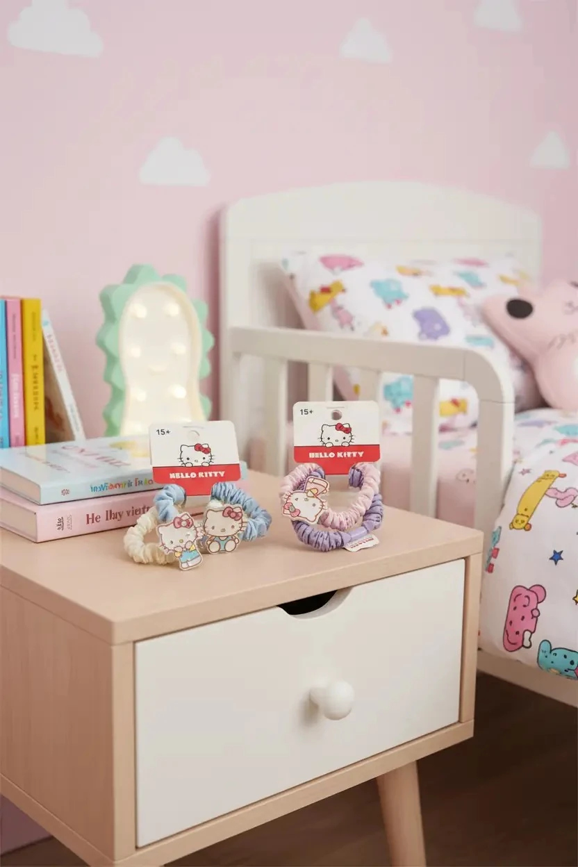 Sanrio Lisanslı Hello Kitty Saç Lastiği