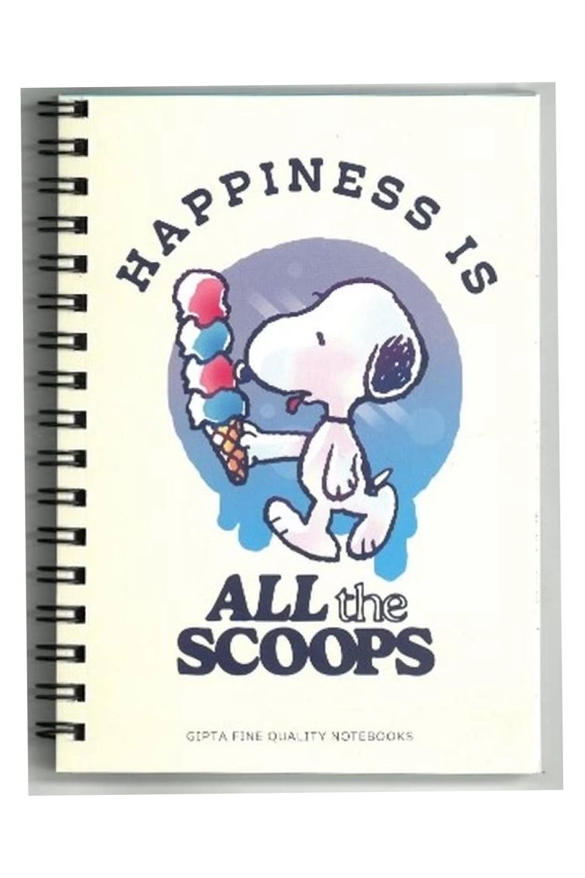 Snoopy Lisanslı Not defteri - 80 Yp.