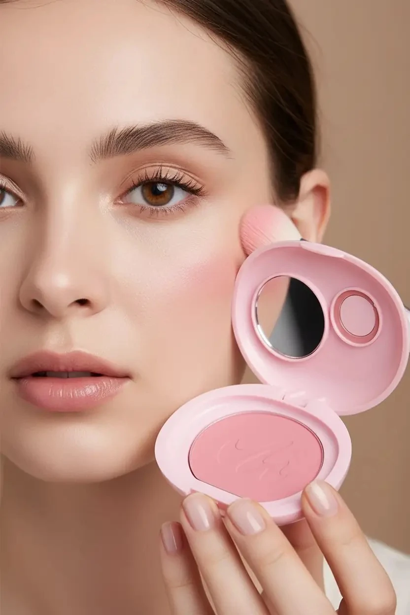 Miniso Lisanslı Minimalist Serisi Toz Allık No 04 - Topaklanma Yapmayan Yumuşak Dokulu ve Aynalı Toz Allık