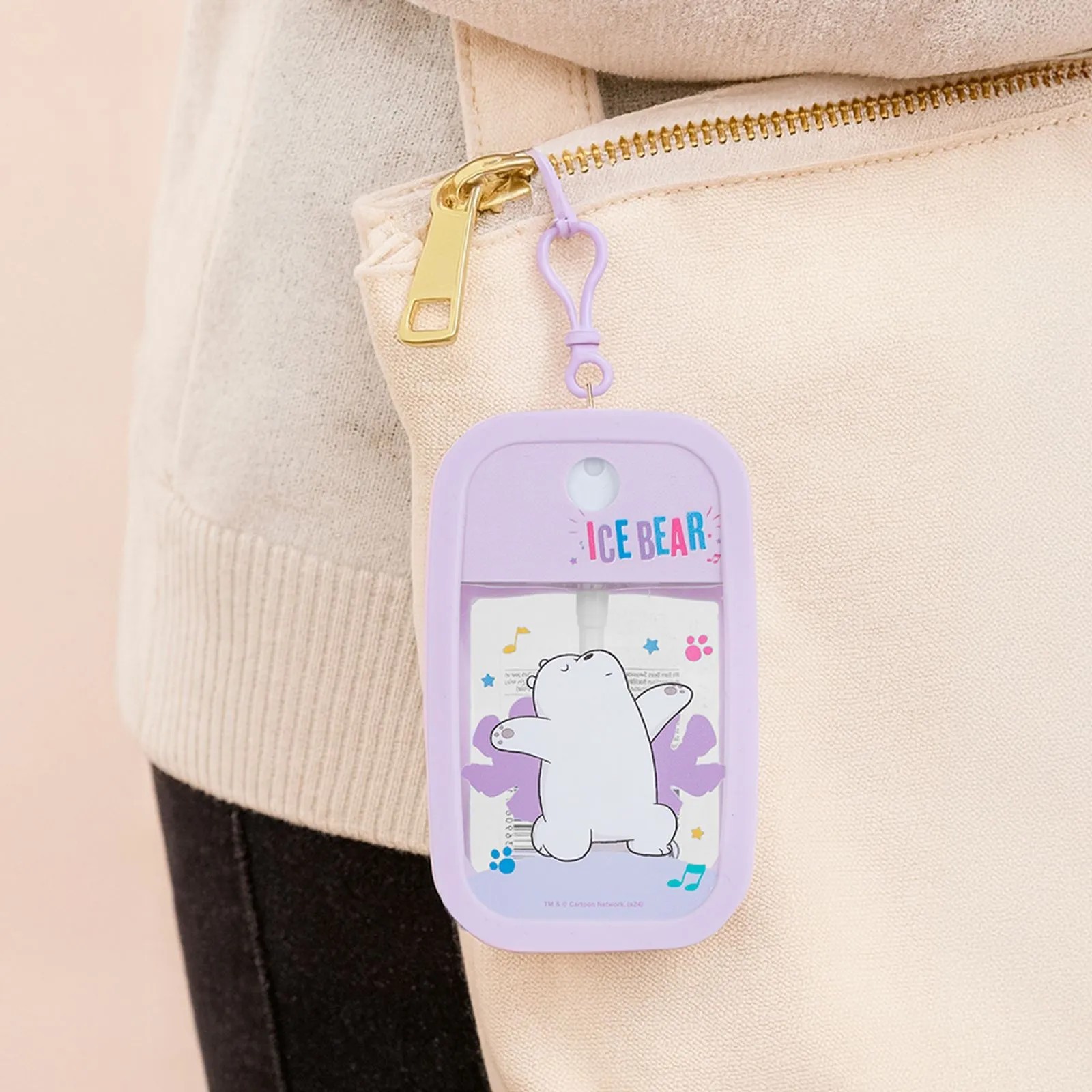 We Bare Bears Lisanslı Seyahat Şişe Seti - Kutup Ayısı