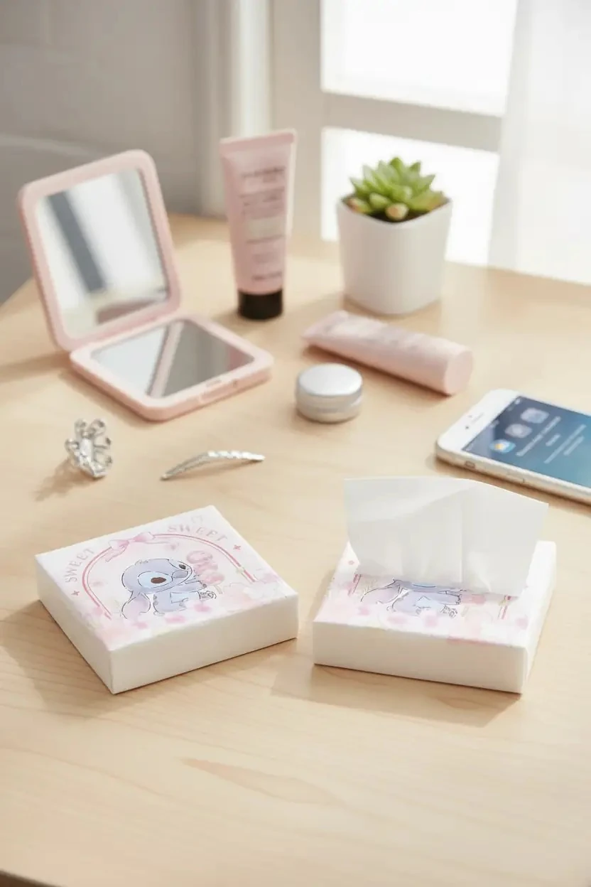 Disney Lisanslı Sakura Serisi Baskılı Kağıt Mendil (40 Yaprak)