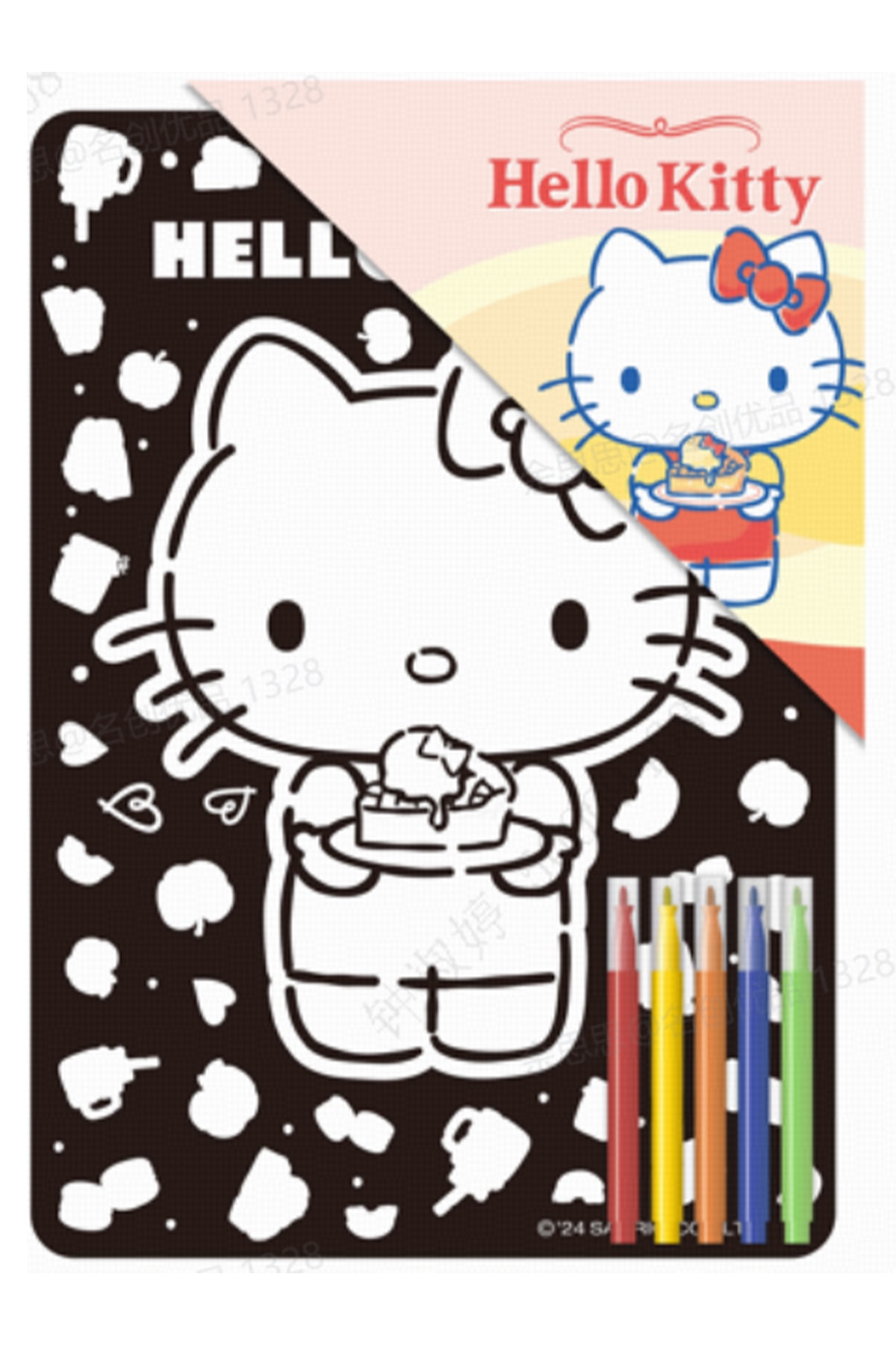 Sanrio Lisanslı  Hello Kitty Ve Arkadaşları Boyama Seti (2 Çeşitli Model)(A)