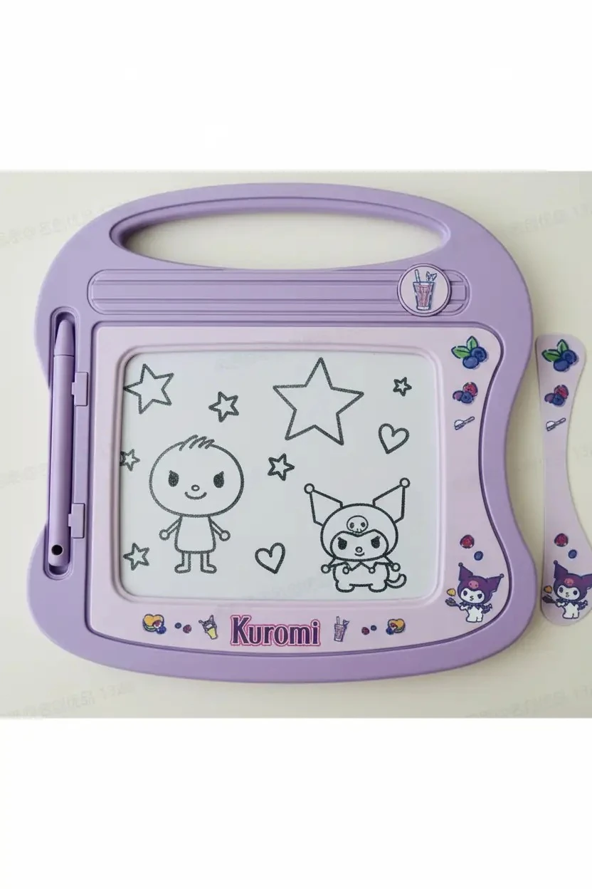Sanrio Lisanslı Hello Kitty Manyetik Çizim Tahtası – Yaz Sil Eğitici Oyun