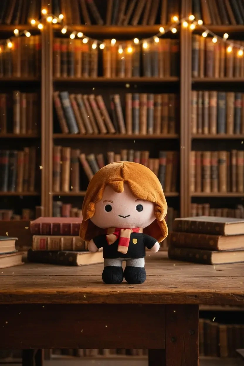 Harry Potter Lisanslı Hermione Peluş Oyuncak 22 Cm – Yumuşacık Koleksiyonluk Tasarım