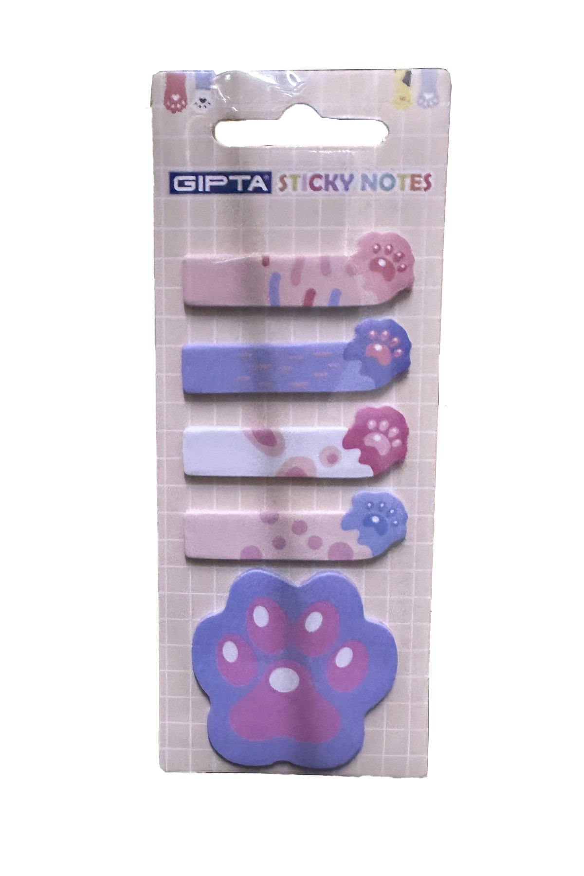 Gıpta Pati Desenli Yapışkan Not