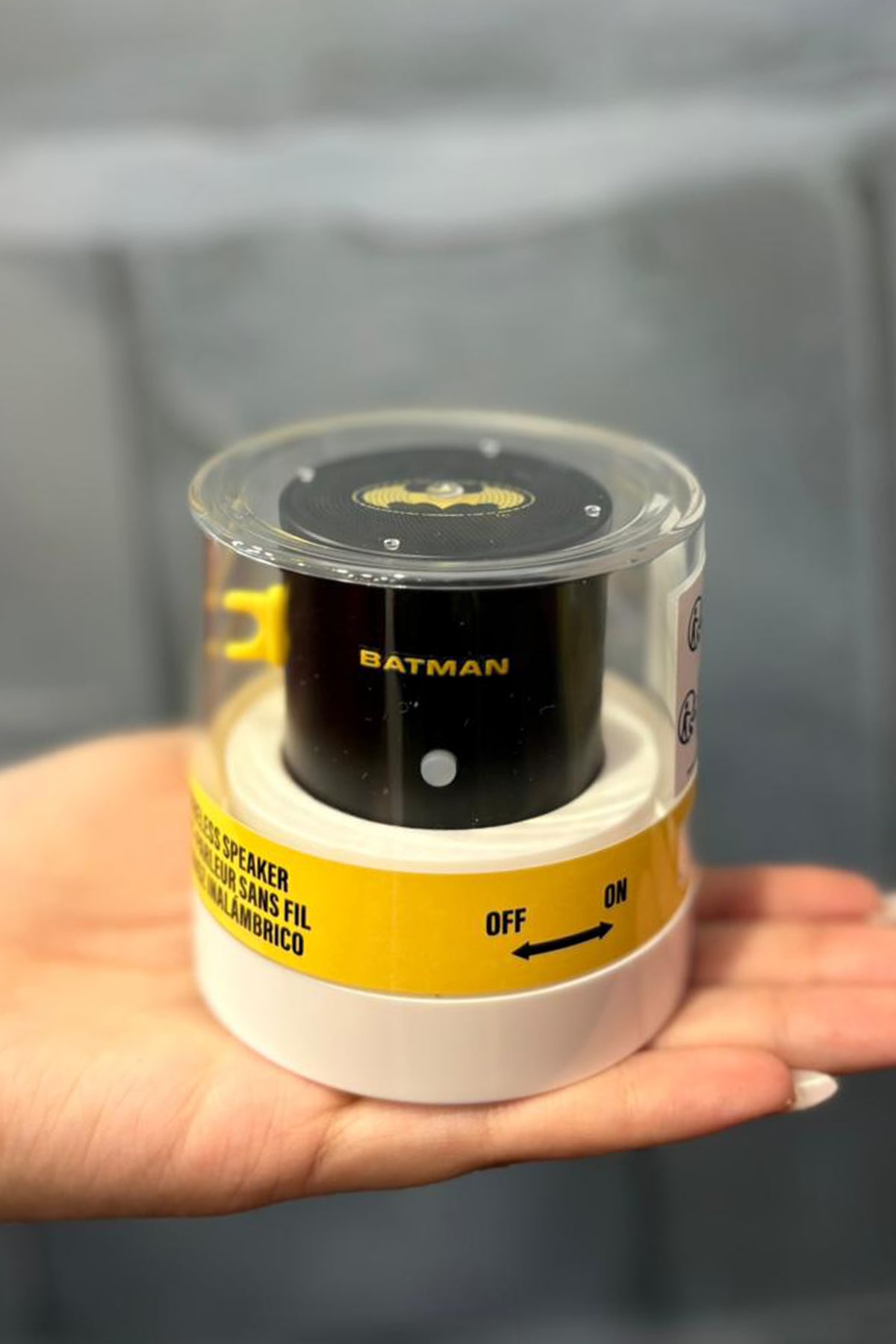 DC Batman Lisanslı Taşınabilir Metal Kablosuz Hoparlör