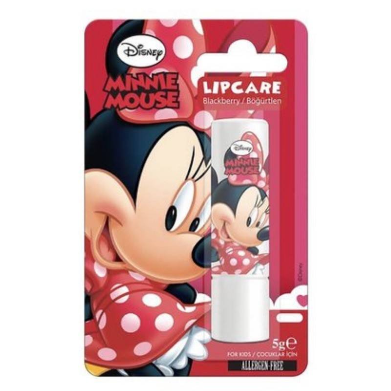 Disney Lip Balm Minnie Böğürtlen Aromalı
