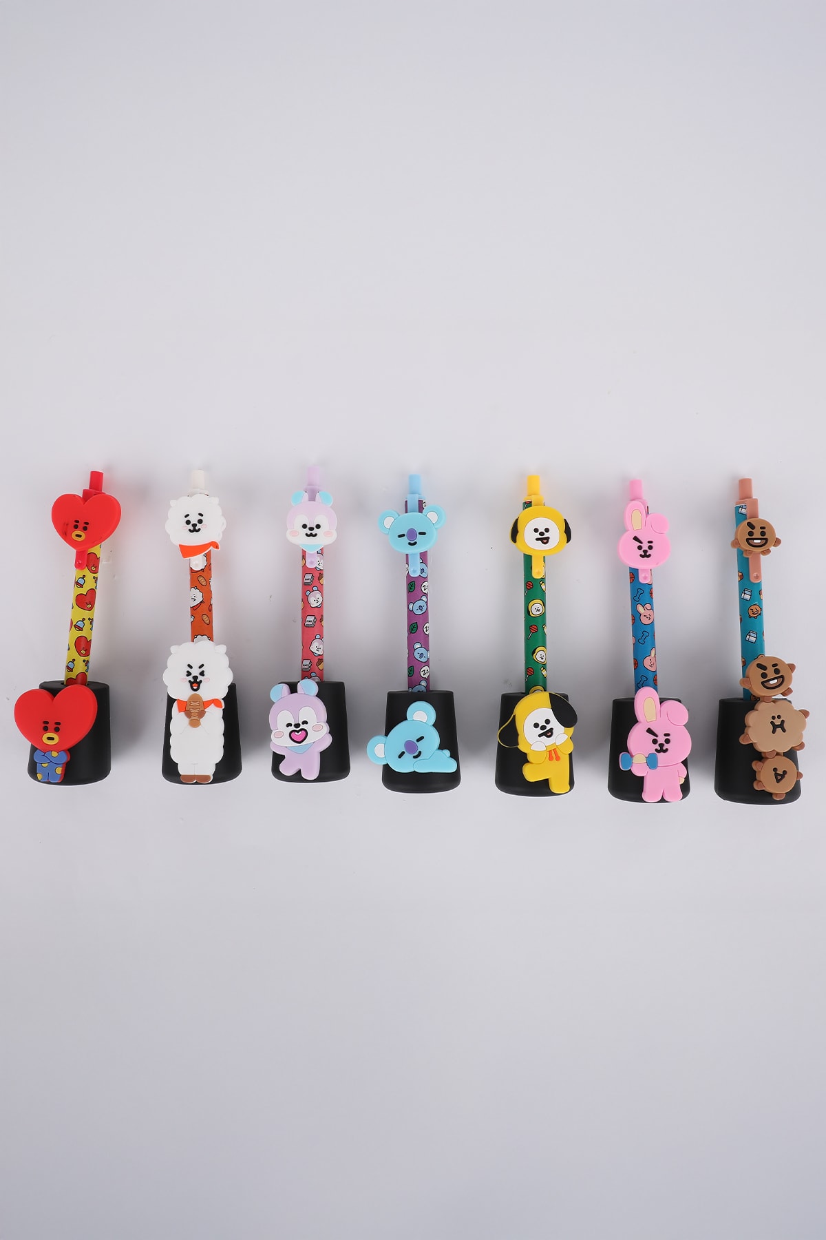 BT21 Lisanlı Jel Kalem Sürpriz Kutu Seti (7 Çeşitli Model) - Blind Box