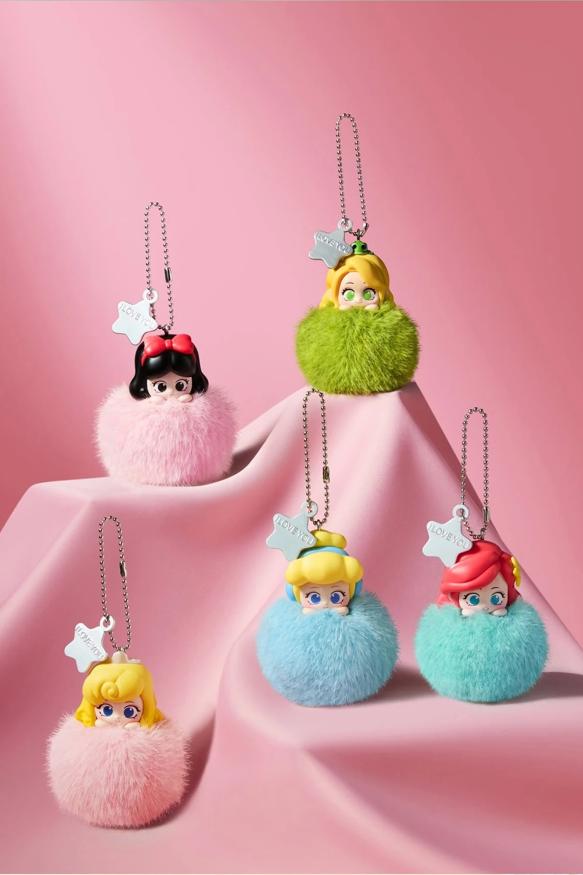 Disney Prenses Lisanslı Peluş Top Koleksiyonu Mini Fasulye Serisi - Blind Box