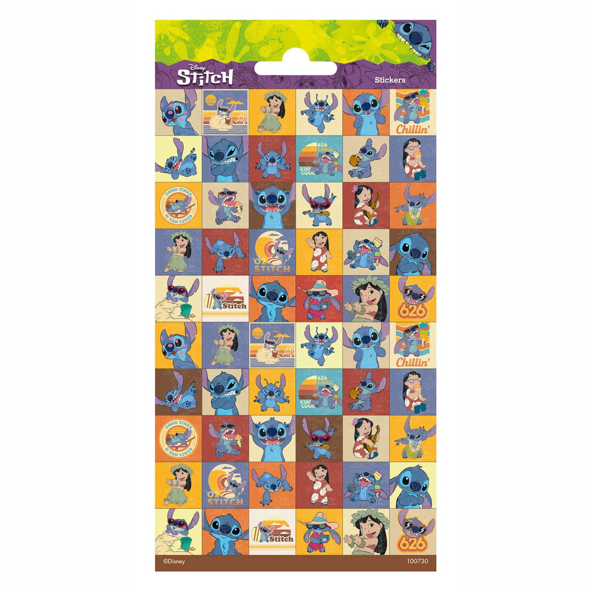 Taros Disney Stitch (Mini) Stickersheet F2