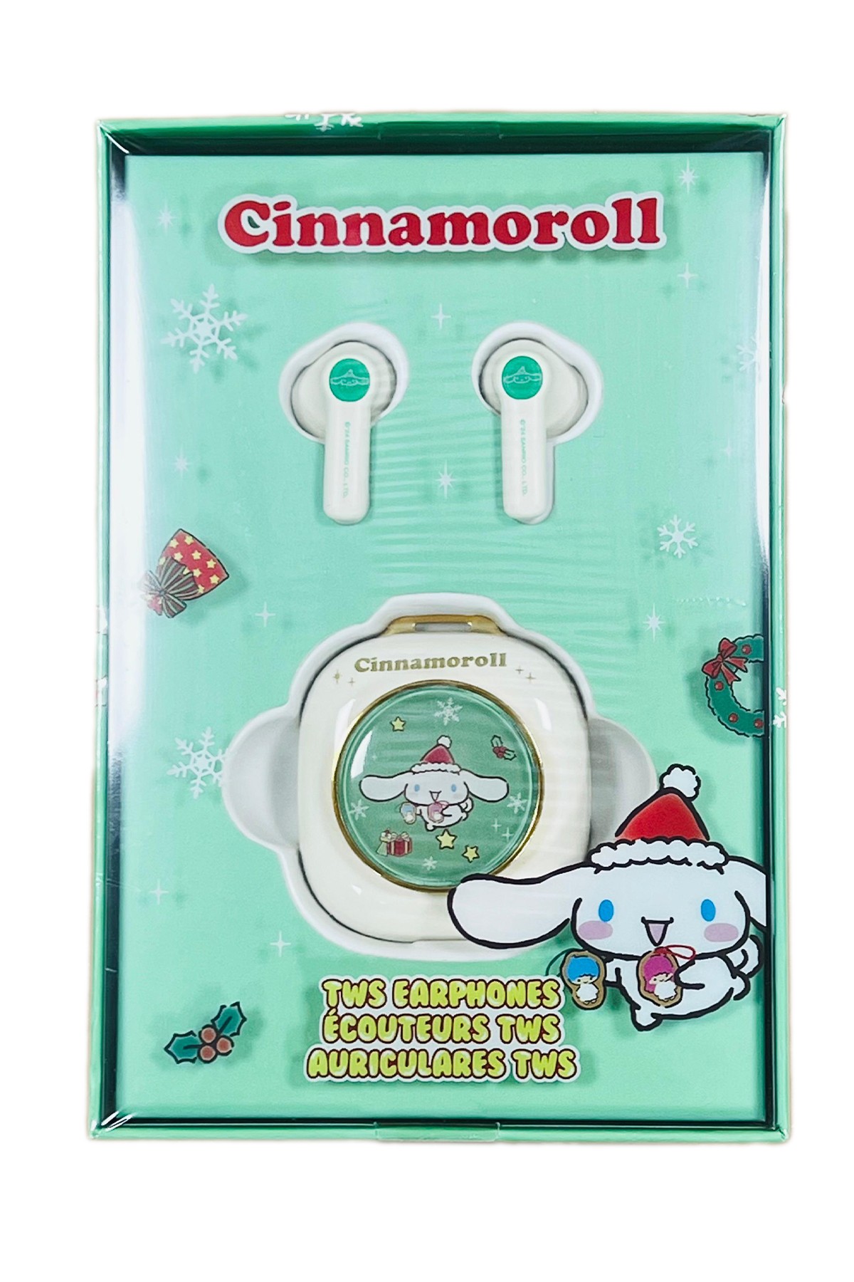 Sanrio Lisanslı Cinnamoroll Yılbaşı Bluetooth Kulaklık