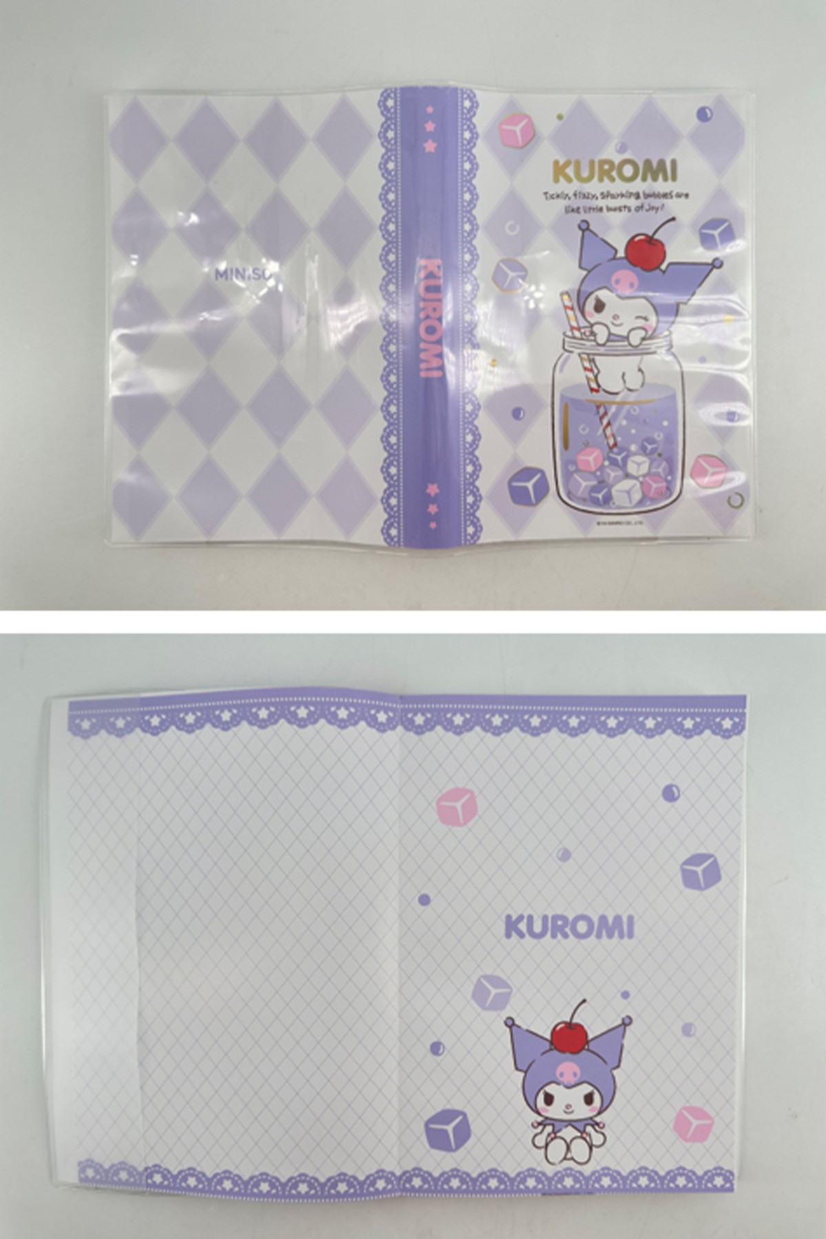 Sanrio Lisanslı Renkli Yaz Serisi Kapaklı A5 Not Defteri - Kuromi
