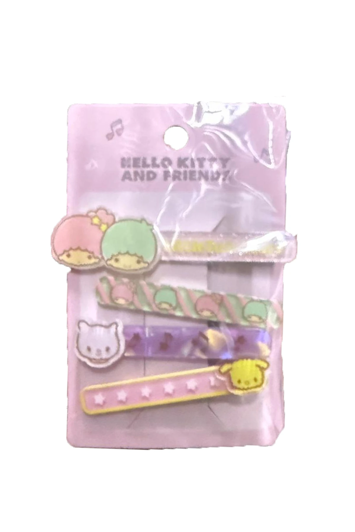 Sanrio Lisanslı Hello Kitty ve Arkadaşları Serisi Saç Klipsi
