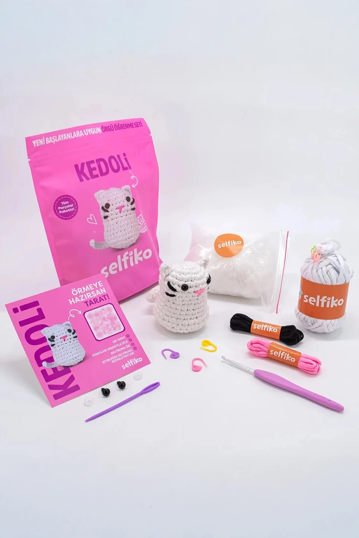 Kedoli Örgü İpi Seti