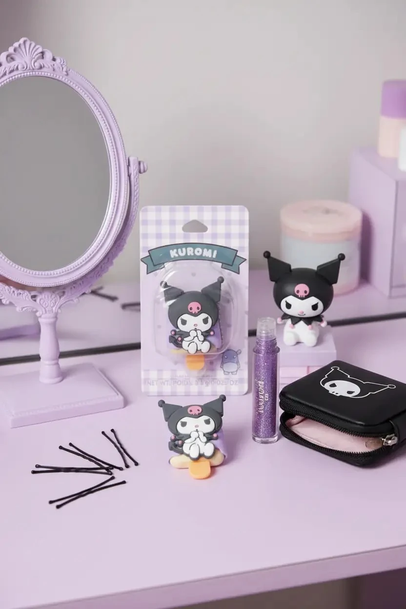 Sanrio Lisanslı Kuromi Lip Balm – Tatlı Aromalı Nemlendirici Dudak Bakımı