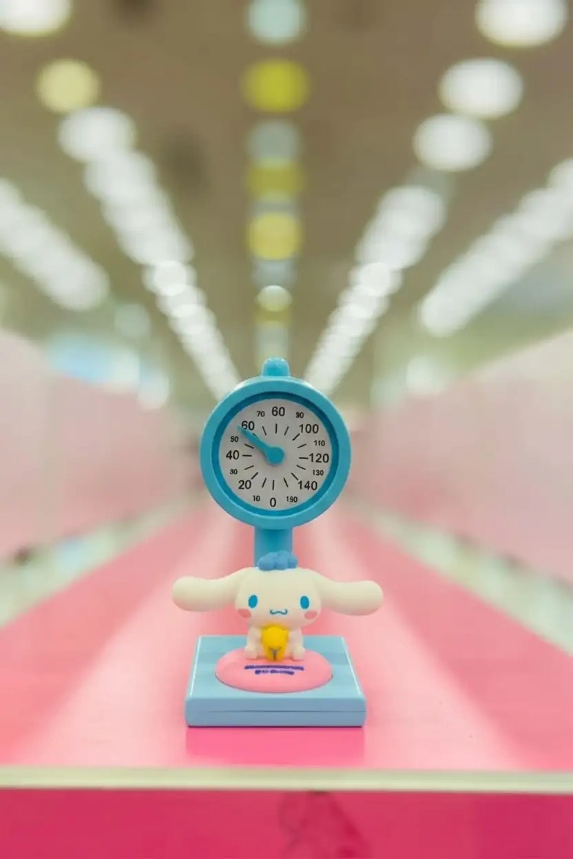 Sanrio Lisanslı LED Mini Ölçekli Gece Lambası - Cinnamoroll