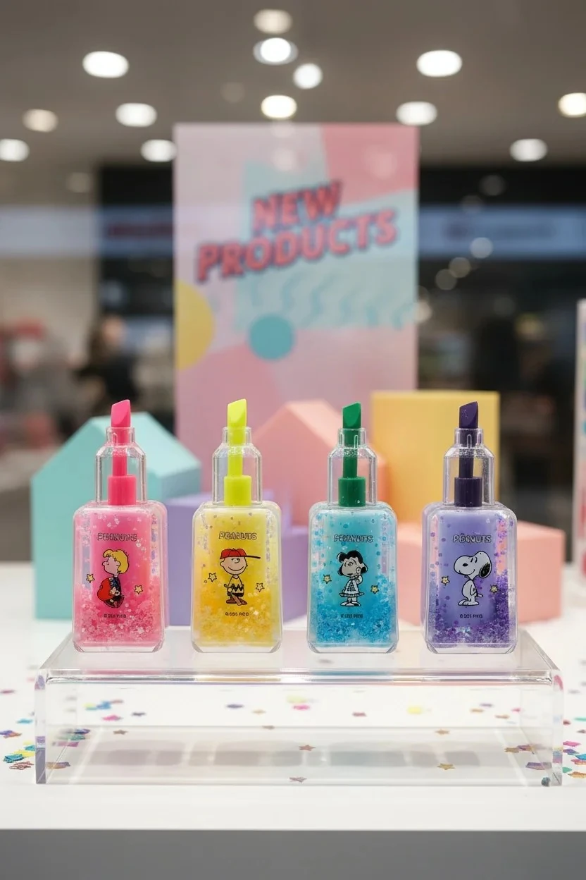 Snoopy Lisanslı Vintage Serisi Fanus Marker Seti (4 adet)