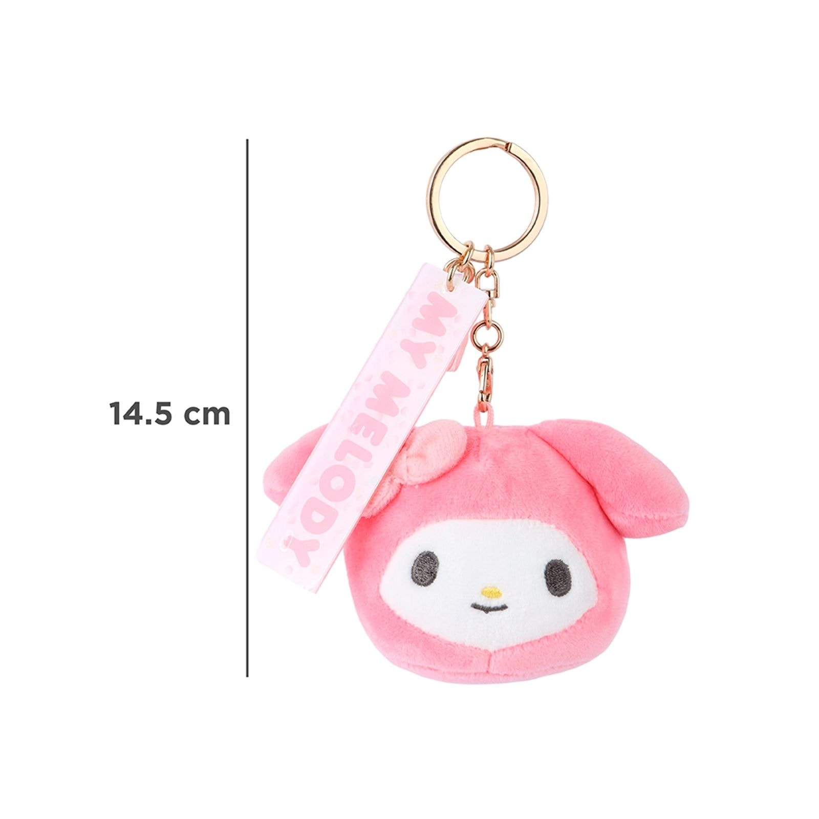 Sanrio Lisanslı Peluş Kafa Çanta Süsü Anahtarlık