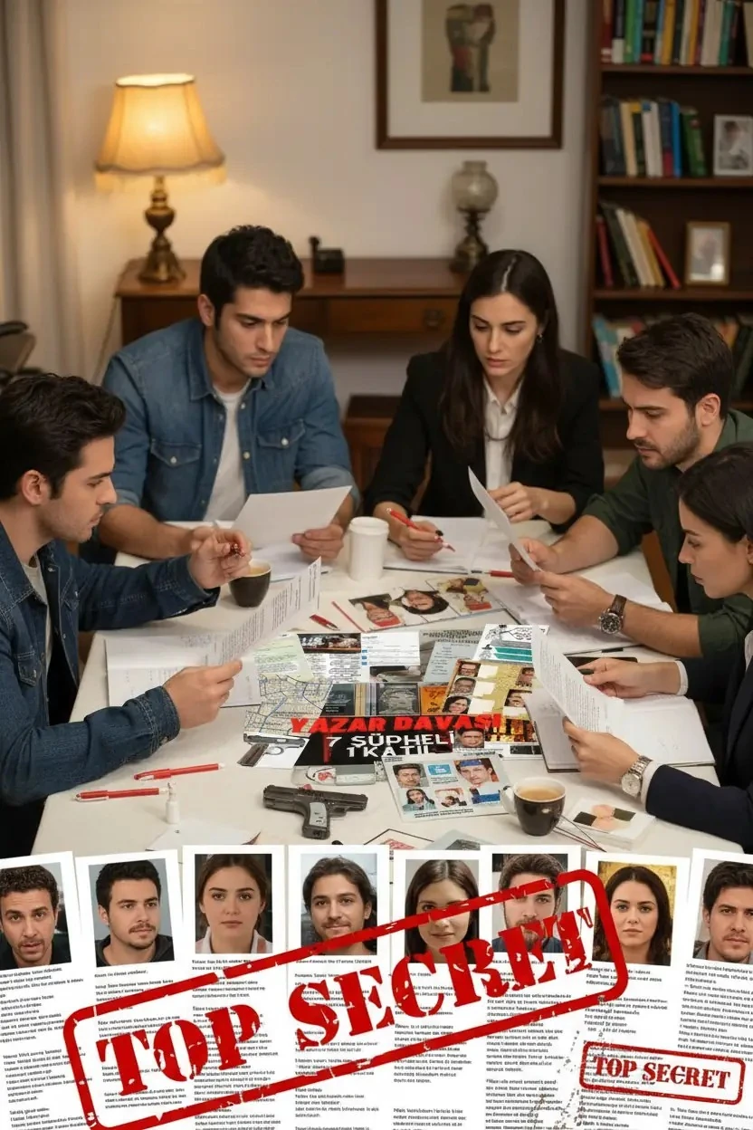 Dedektif Oyunu Cinayet Dosyası – Dedektifia Yazar Davası Gizem Oyunu