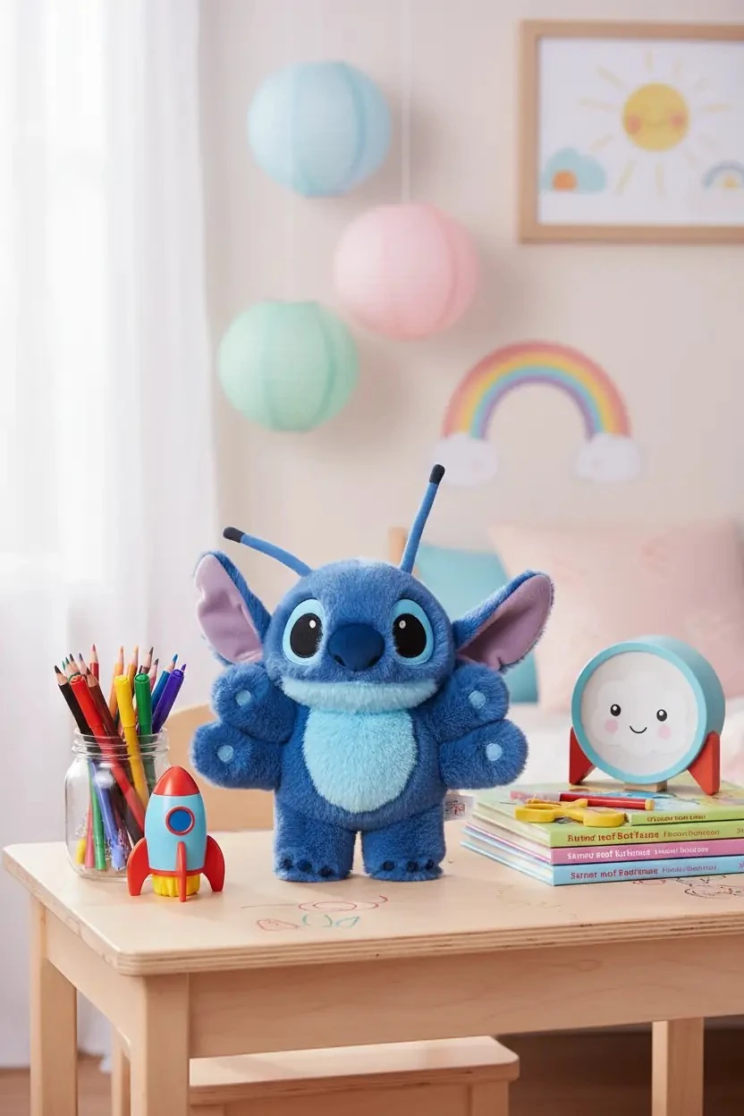 Disney Lilo & Stitch Lisanslı 30 cm 6 Elli Ayakta Peluş Oyuncak