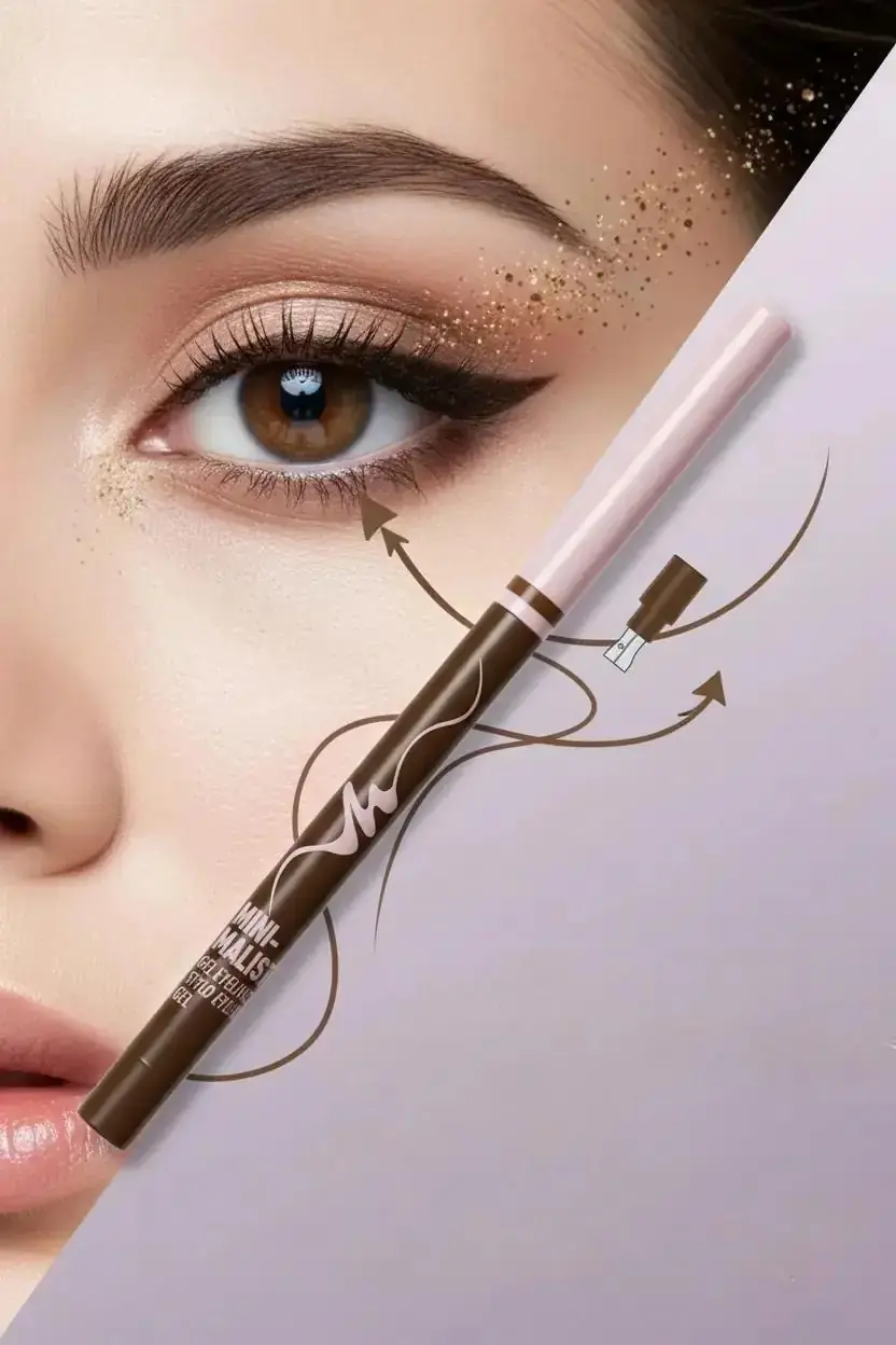 MINISO Minimalist Serisi Jel Eyeliner Kalem (03 Kızıl Kahve)