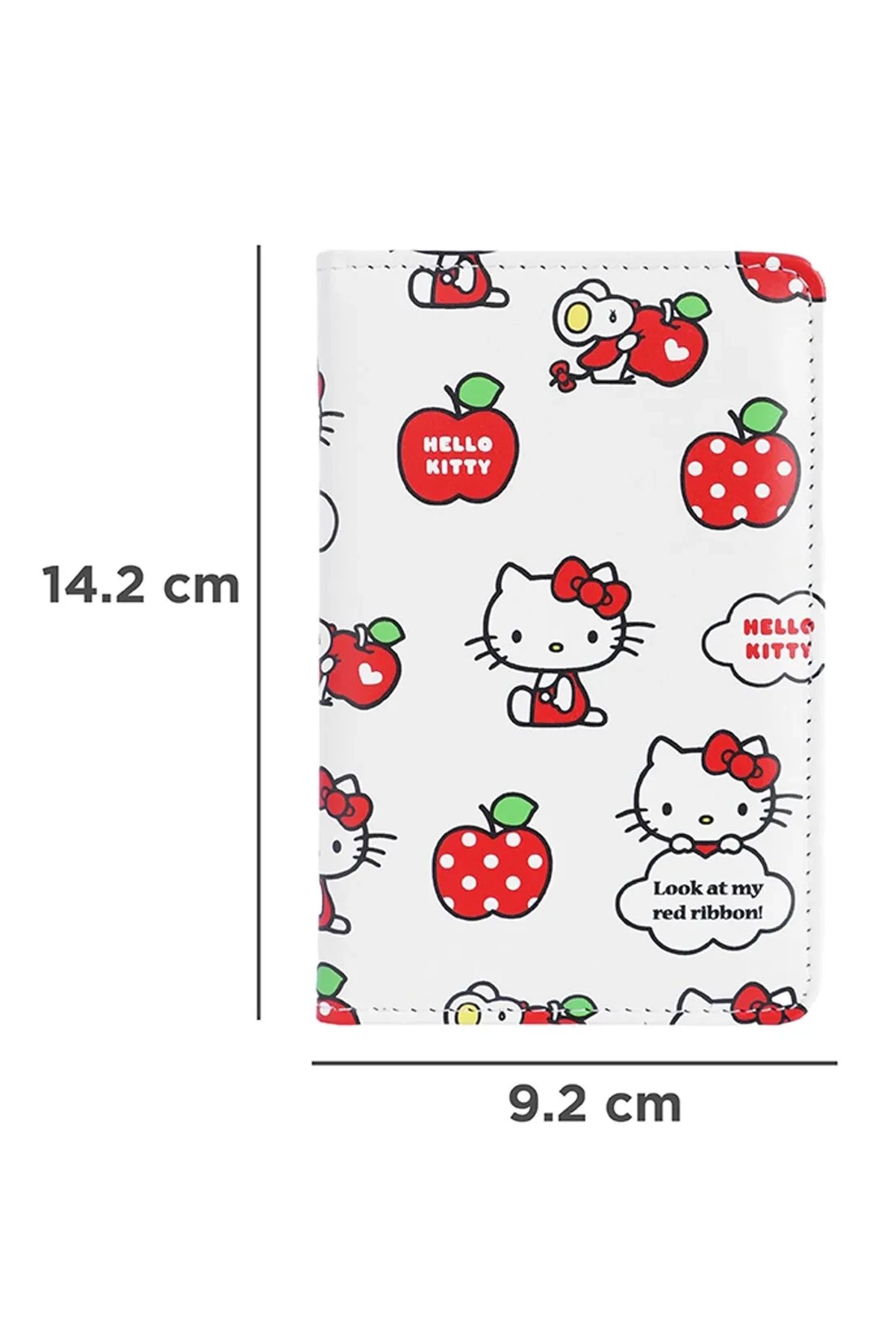 Hello Kitty Lisanslı Elma Koleksiyonu Pasaport Kılıfı