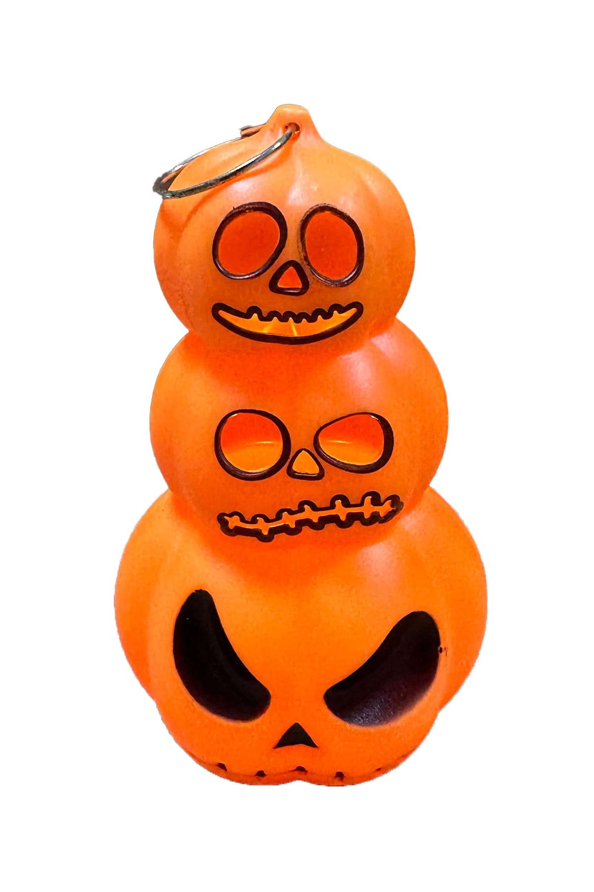 Halloween 3 Katlı Balkabağı Işıklı Küçük