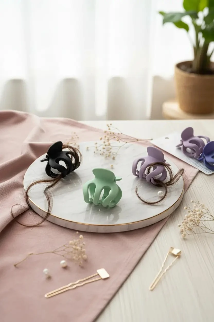 Miniso Lisanslı Basic Saç Tokası 2’li Set – Günlük Şık Tasarım 14,5 Cm