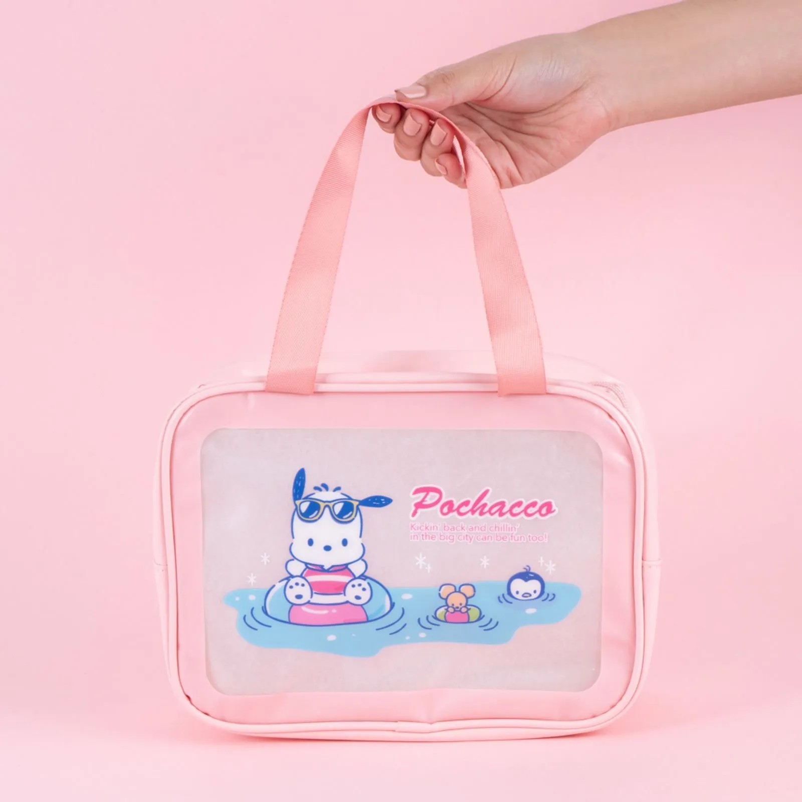 Sanrio Lisanslı Seyahat Çantası - Pochacco
