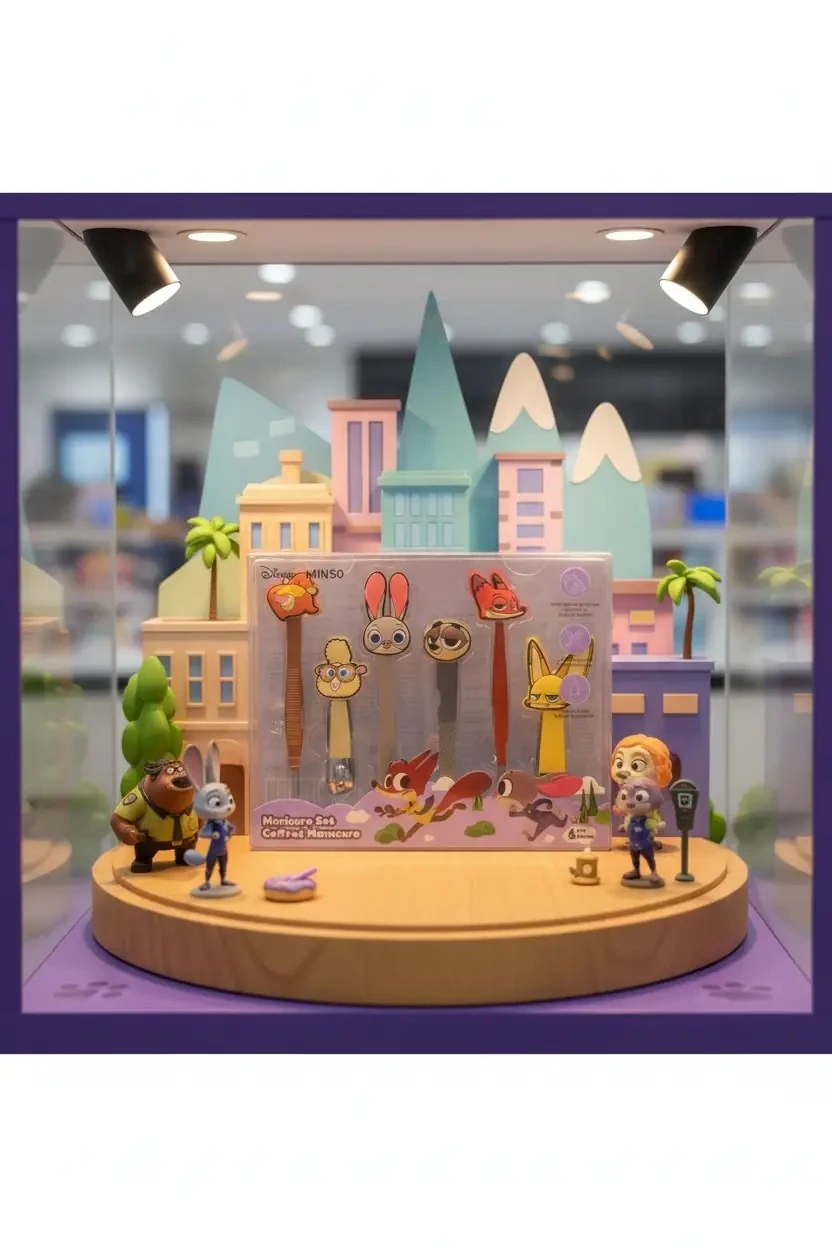 Disney Zootropolis Lisanslı Manikür Seti (6 adet)