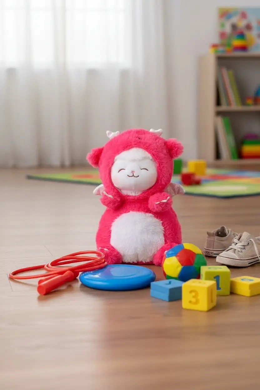 Kuzu Baa Serisi Peluş Oyuncak (Ejderha)
