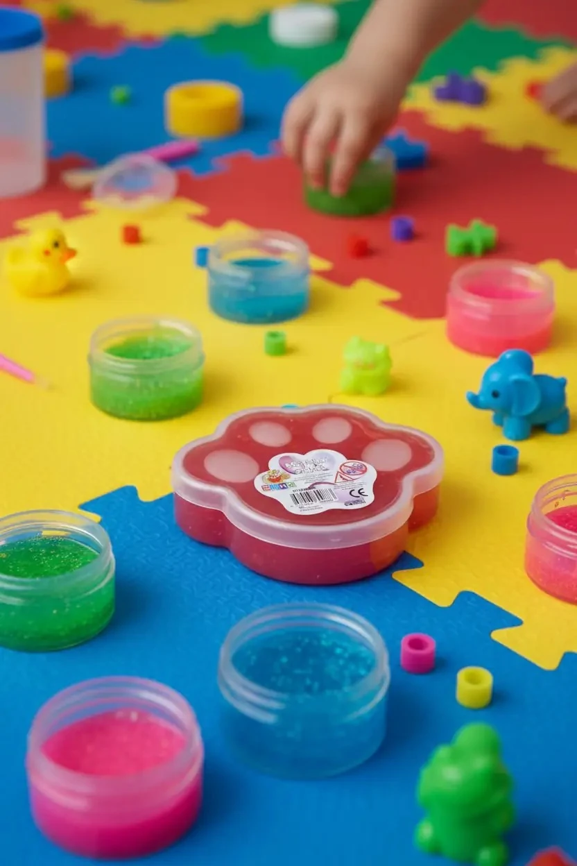 Sino Metalik Slime Oyun Jeli 140 Gr – Pati Kutulu Esnek Parlak Doku